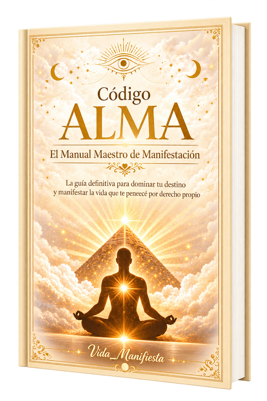 Mockup del Manual Maestro de Manifestación Código ALMA