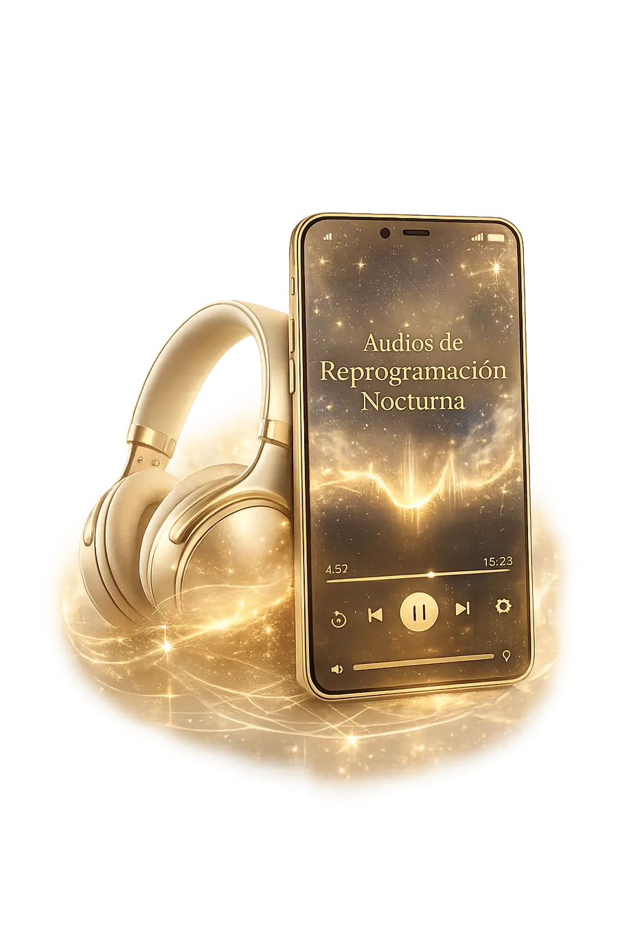 Mockup del 🎧 Audios de Reprogramación Nocturna